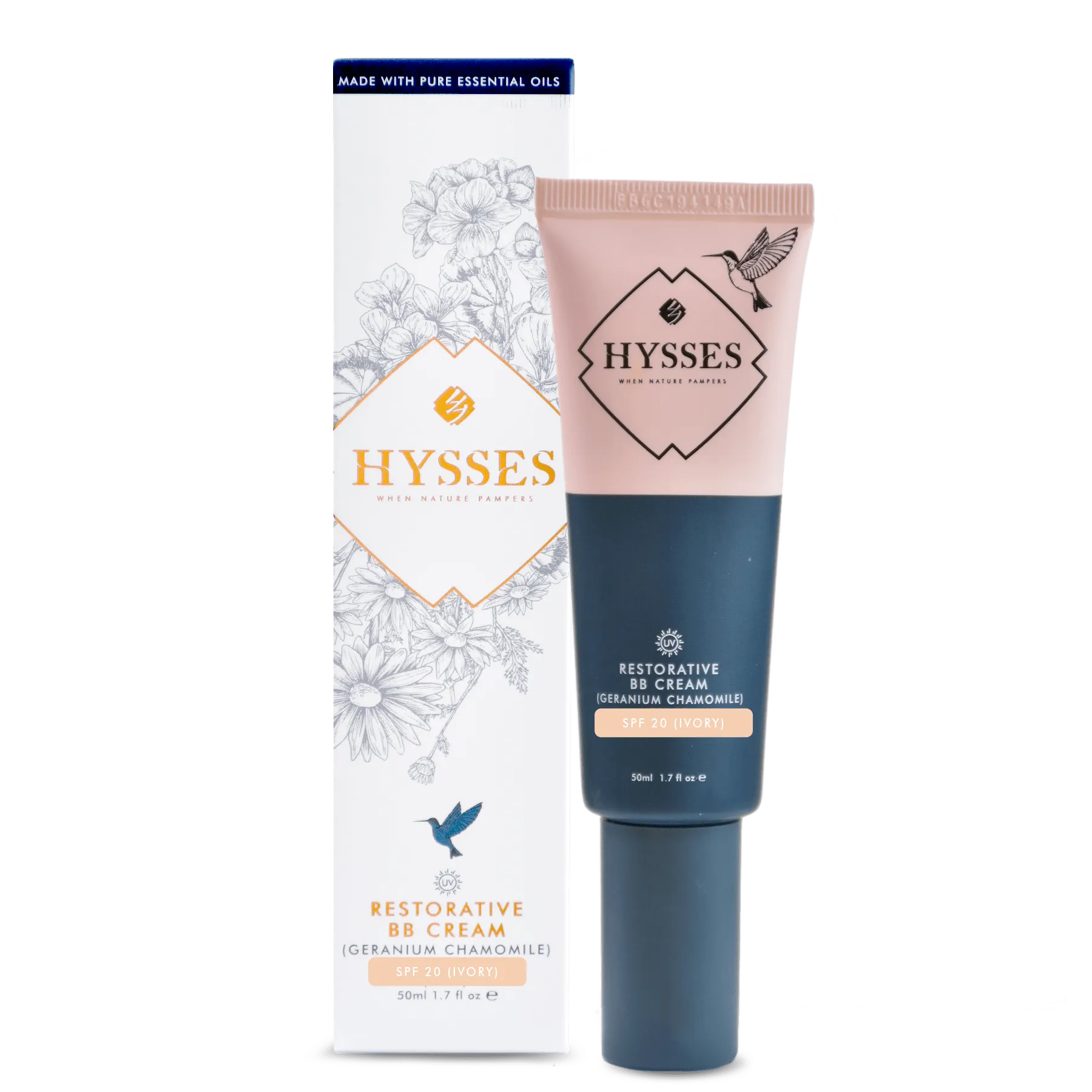 Restorative BB Cream Geranium Chamomile SPF20, Ivory