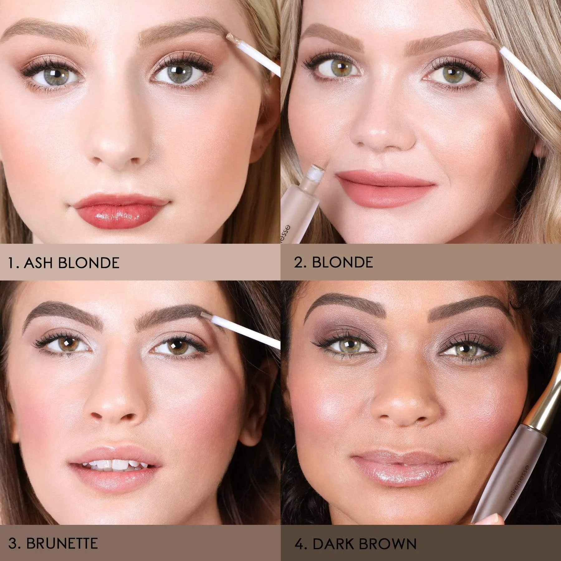 Secret Weapon Mighty Brow 48hr Shaping Gel 4. Dark Brown- Eyebrow