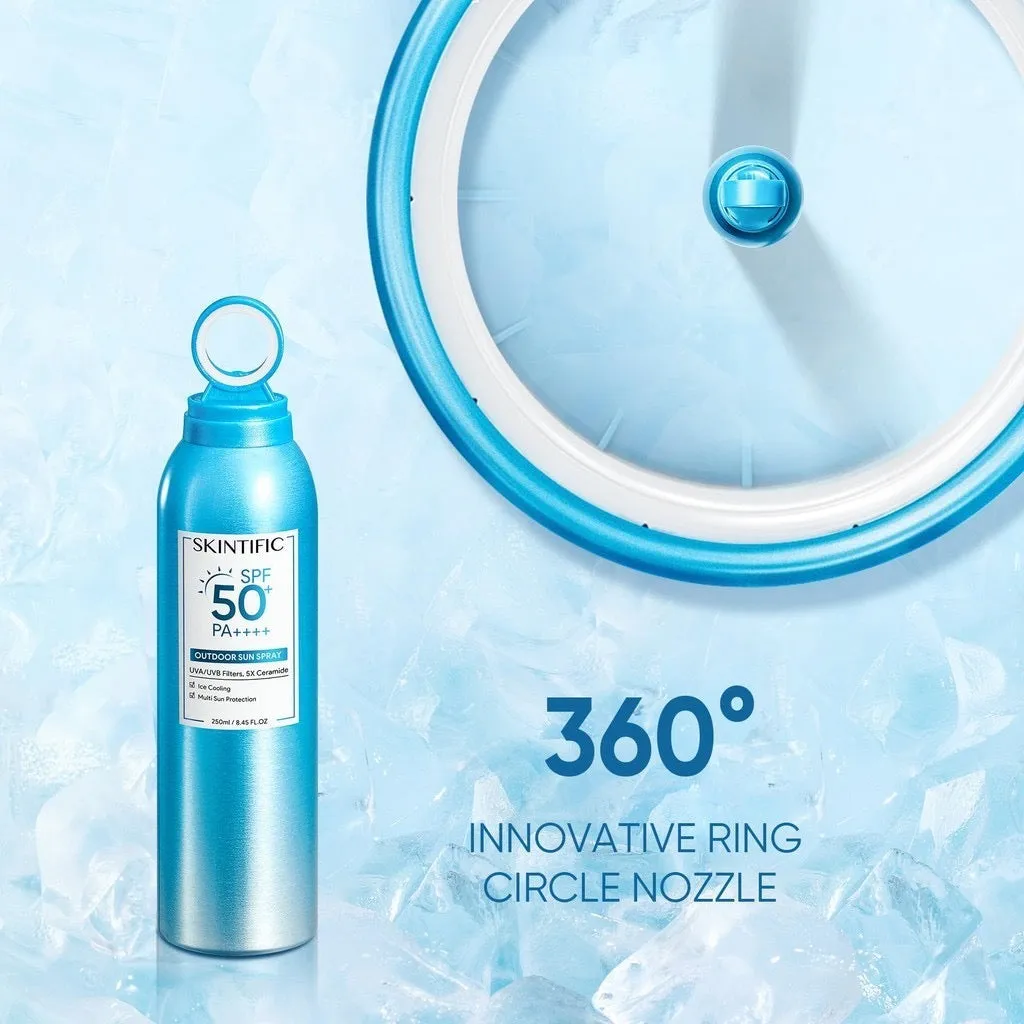 Skintific Outdoor Sun Spray SPF50  PA    (250ml)