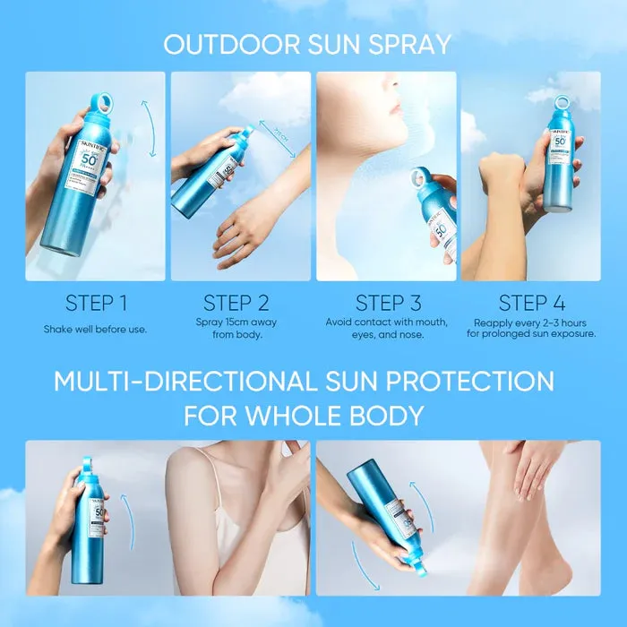 Skintific Outdoor Sun Spray SPF50  PA    (250ml)