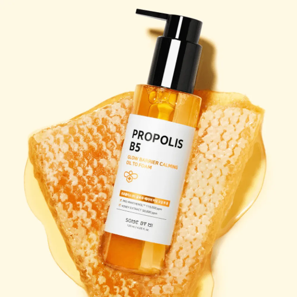 Some By MI Propolis B5 Glow Barrier Calming Oil to Foam 120ml