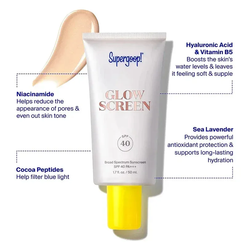 Supergoop! Moisturizing  Protective Sunscreen with SPF 40-50