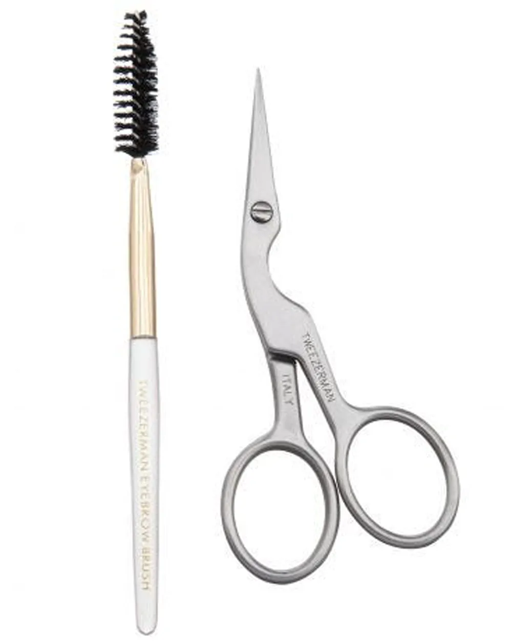 Tweezerman Brow Shaping Scissors & Brush