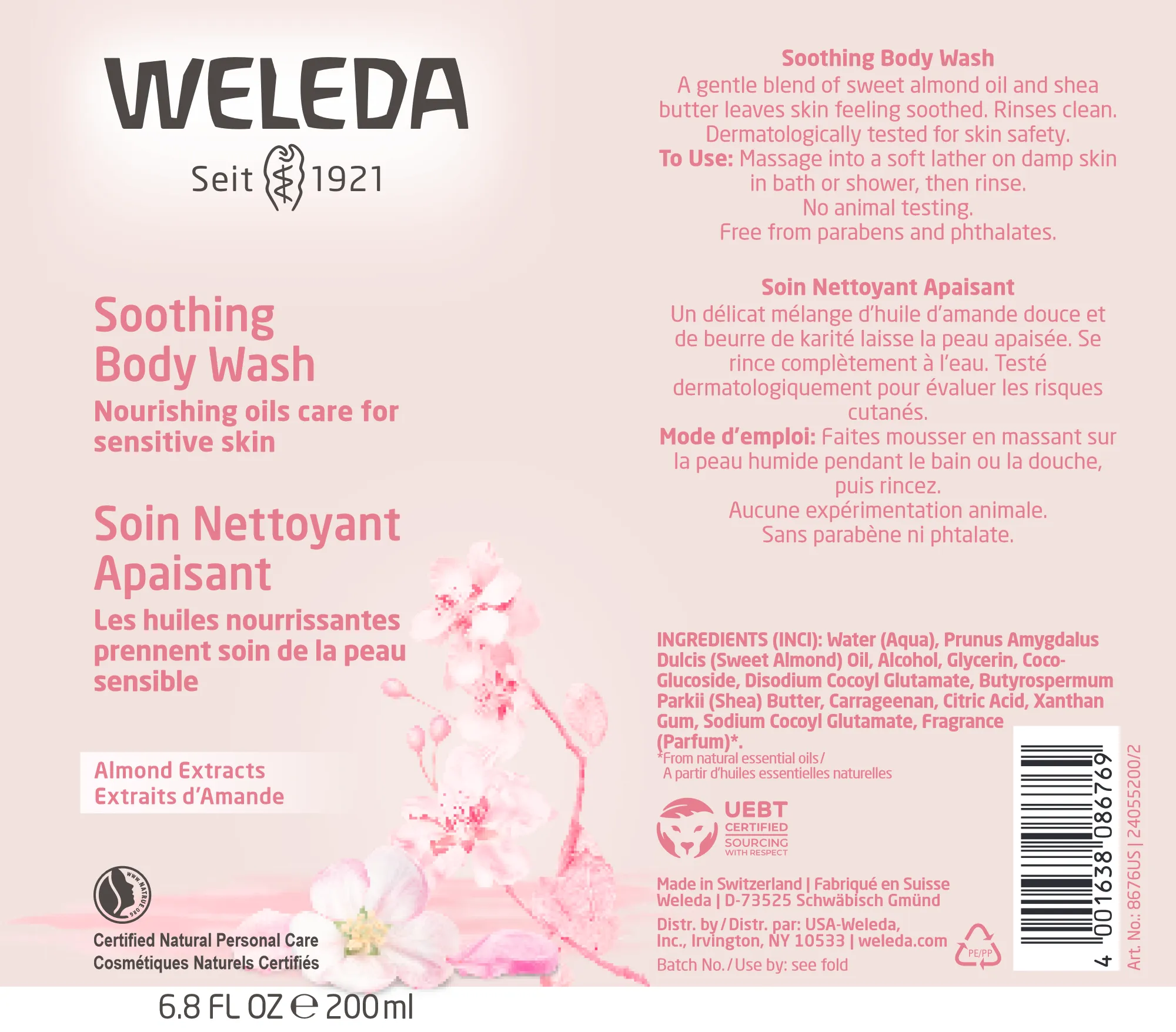 Weleda Soothing Body Wash